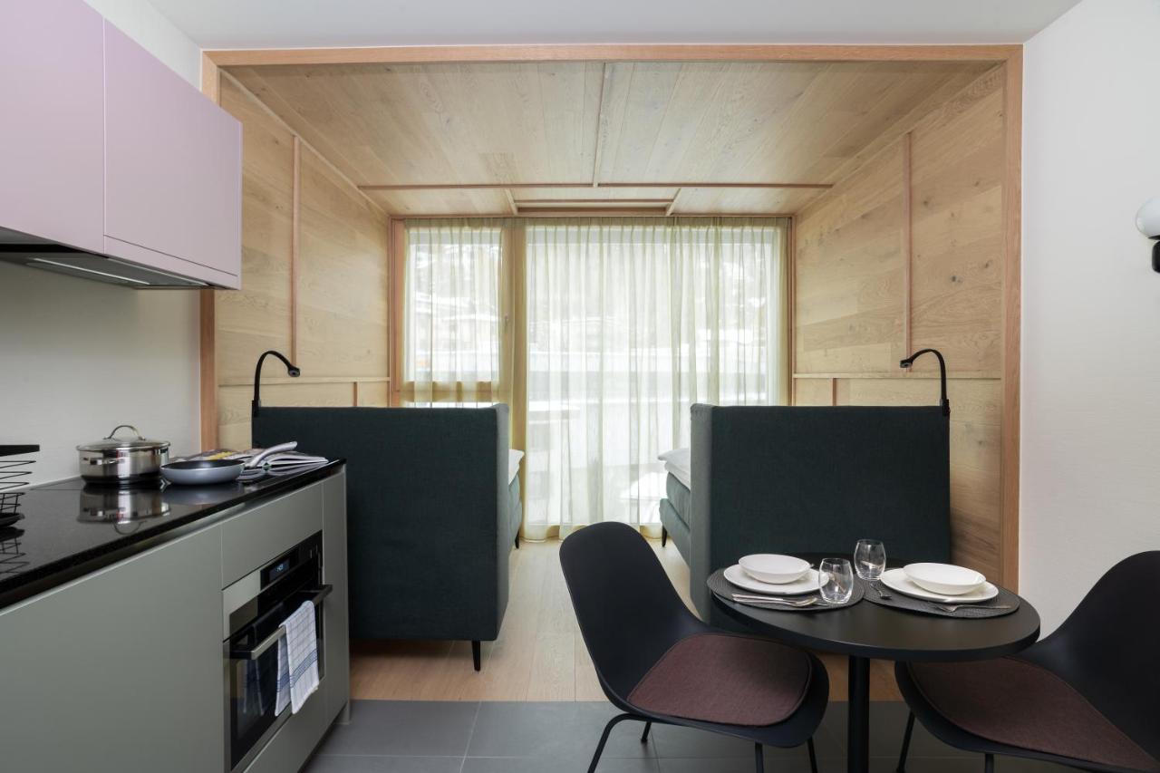 Townhouse N9 Lägenhet St. Moritz Exteriör bild