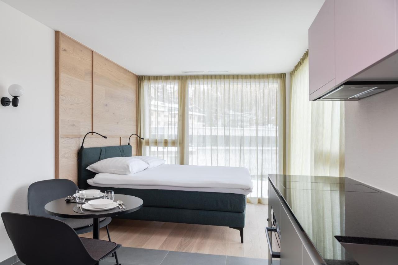 Townhouse N9 Lägenhet St. Moritz Exteriör bild