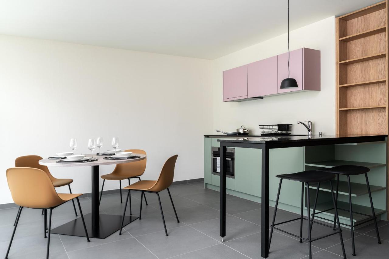 Townhouse N9 Lägenhet St. Moritz Exteriör bild