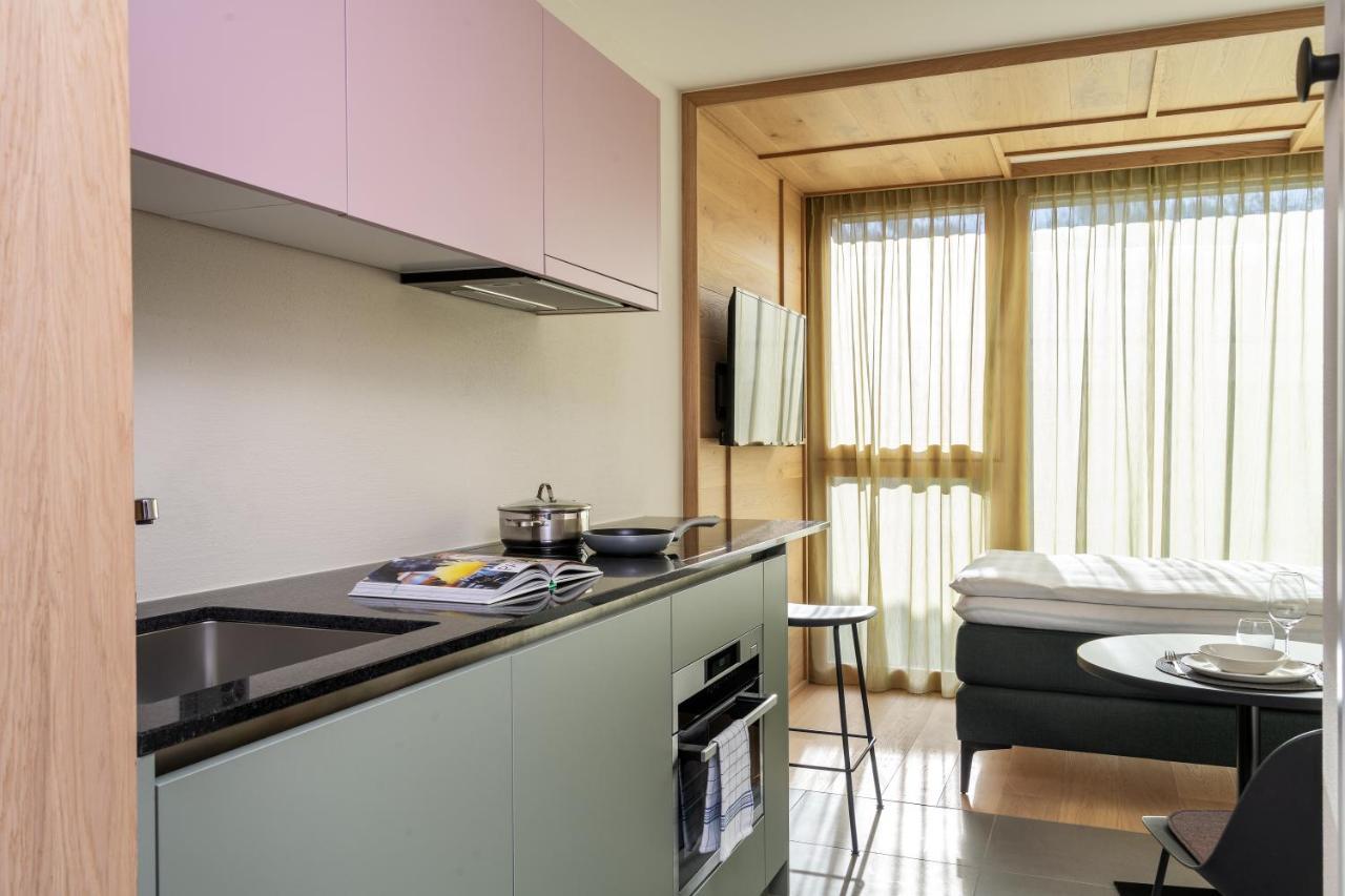 Townhouse N9 Lägenhet St. Moritz Exteriör bild