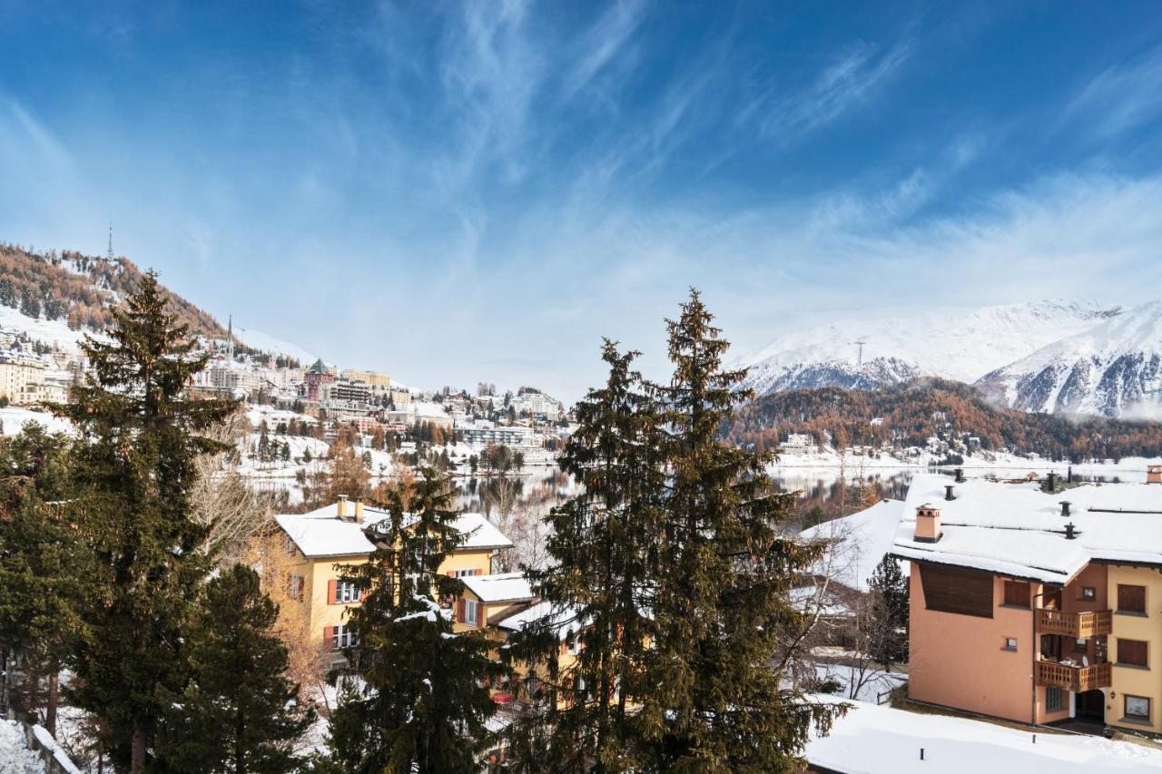 Townhouse N9 Lägenhet St. Moritz Exteriör bild
